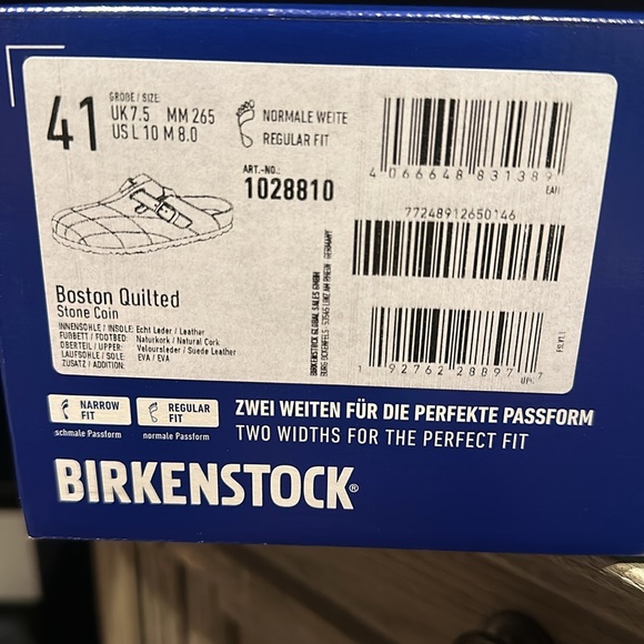 Birkenstock x Jesse Leyva Boston Quilted Leve. Only available in Europe. - Picture 9 of 9